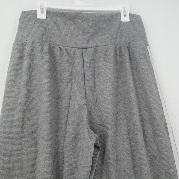 NEW Halara Women's XS Ribbed High Waisted Tummy Control Wide Leg Pants Gray - Picture 8 of 11